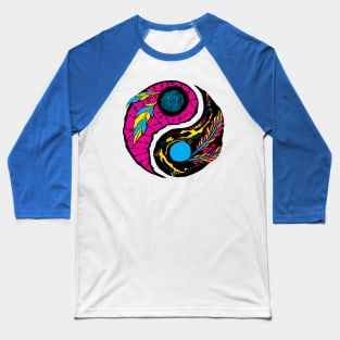 CMYK Yin Yang Baseball T-Shirt